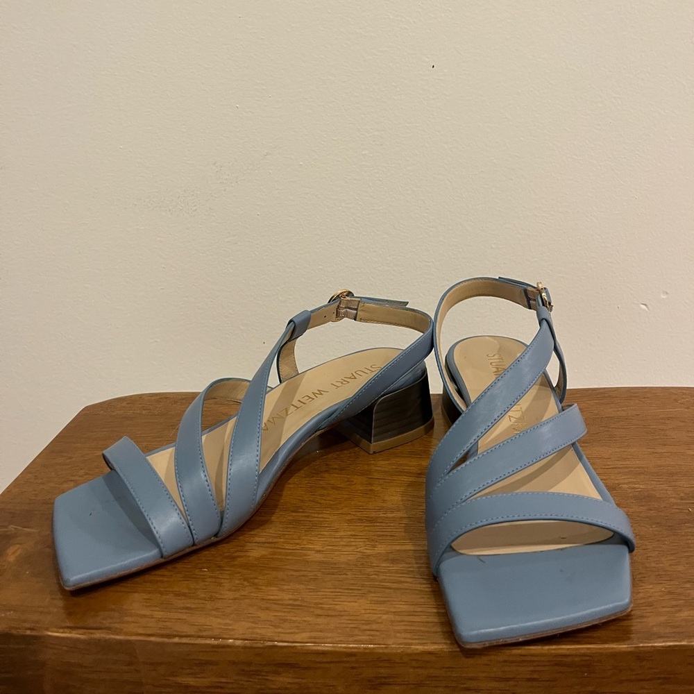 Stuart Weitzman Good Condition. Size 6 Slate Blue… - image 1